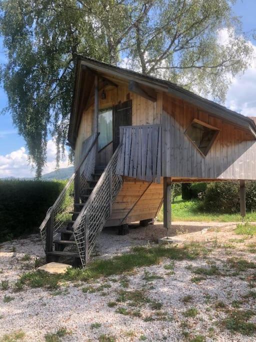 Nuit Insolite - La Cabane Du Haut-Doubs Les Gras Εξωτερικό φωτογραφία
