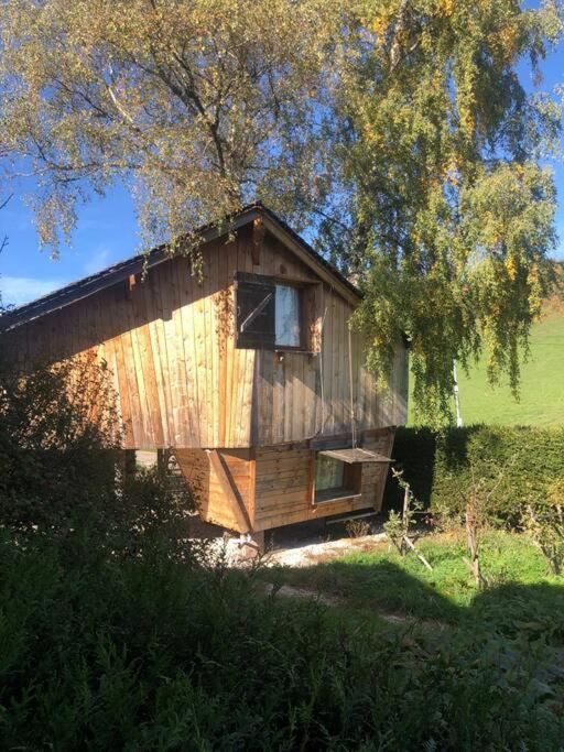 Nuit Insolite - La Cabane Du Haut-Doubs Les Gras Εξωτερικό φωτογραφία